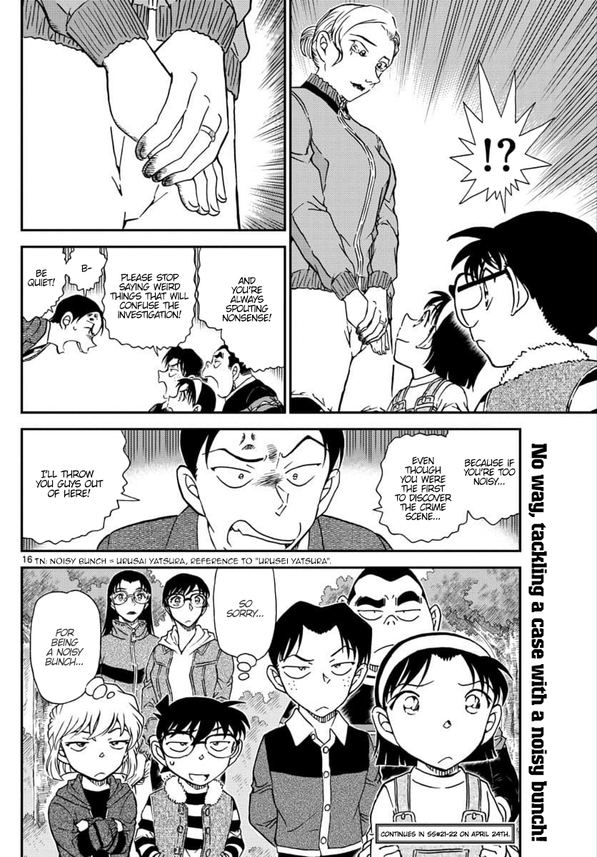 Detective Conan Chapter 1032 page 17 - Chapter 1032: Collecting Edible Wild Plants