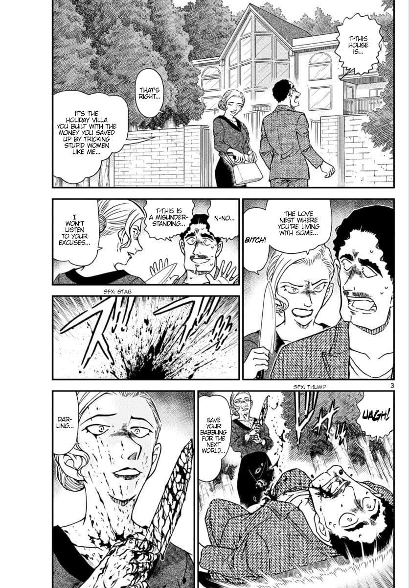 Detective Conan Chapter 1032 page 4 - Chapter 1032: Collecting Edible Wild Plants