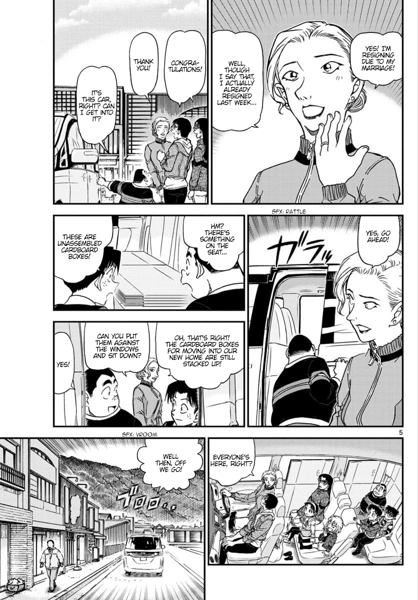 Detective Conan Chapter 1032 page 6 - Chapter 1032: Collecting Edible Wild Plants