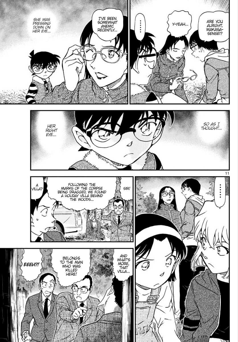 Detective Conan Chapter 1033 page 11 - Chapter 1033: Good Luck Charm