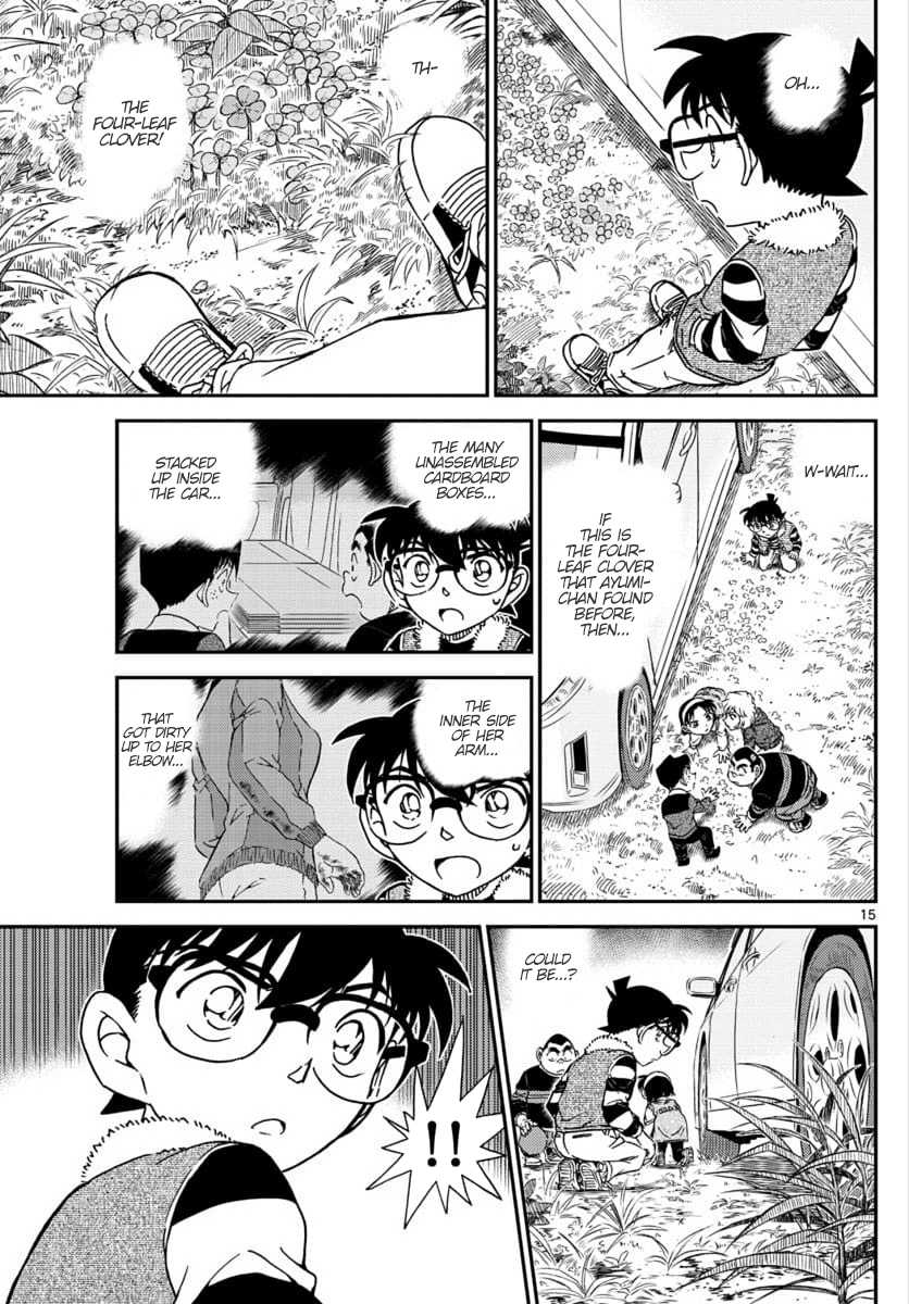 Detective Conan Chapter 1033 page 15 - Chapter 1033: Good Luck Charm
