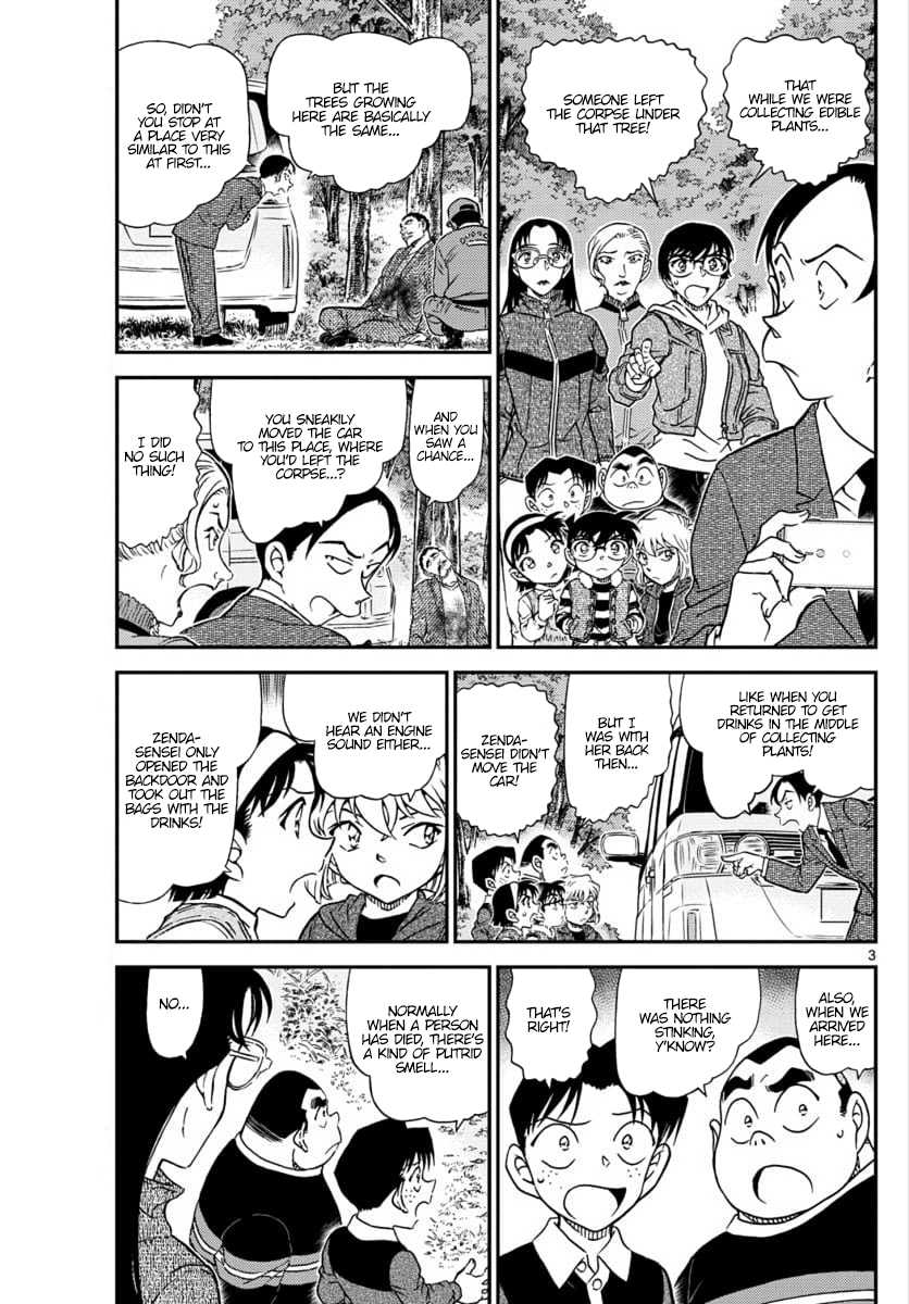 Detective Conan Chapter 1033 page 3 - Chapter 1033: Good Luck Charm