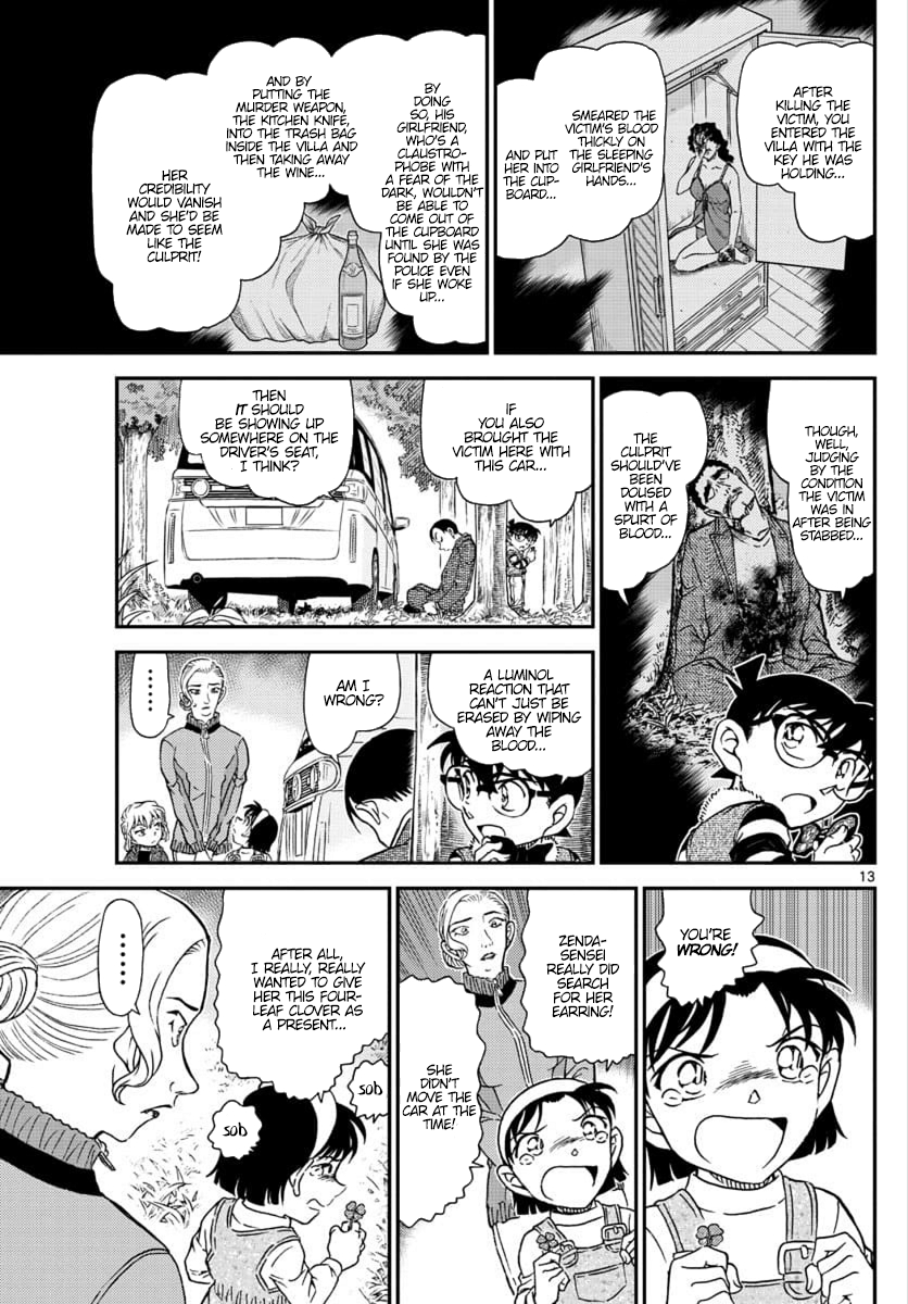 Detective Conan Chapter 1034 page 13 - Chapter 1034: Since You're Clumsy