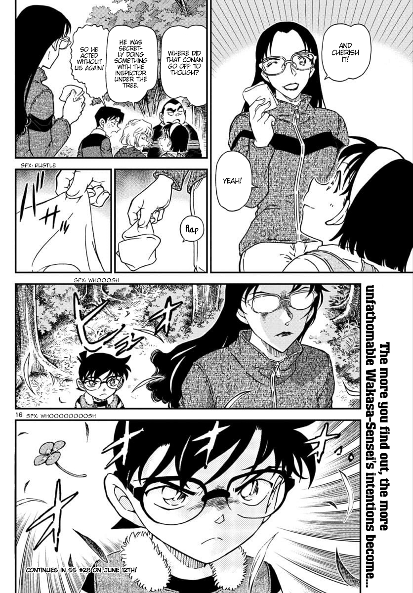 Detective Conan Chapter 1034 page 16 - Chapter 1034: Since You're Clumsy