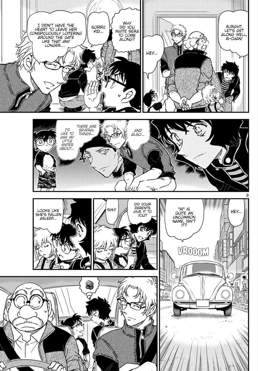 Detective Conan Chapter 1035 page 10 - Chapter 1035: The Carved Black Lacquer Tray