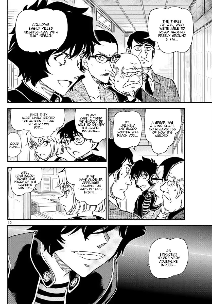 Detective Conan Chapter 1036 page 10 - Chapter 1036: An Adult-Like Child