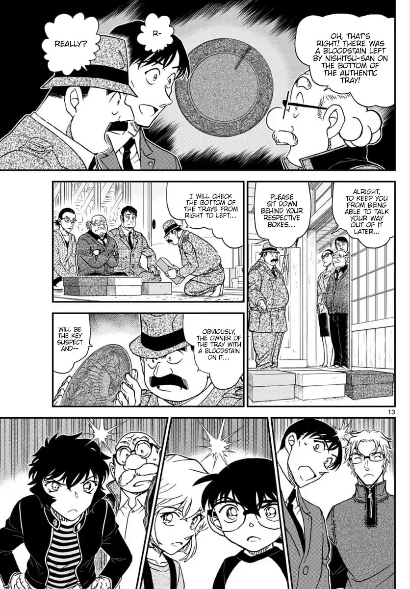 Detective Conan Chapter 1036 page 13 - Chapter 1036: An Adult-Like Child