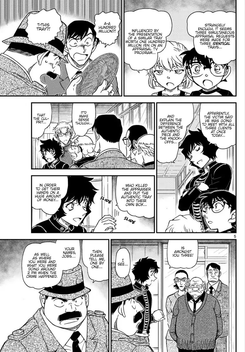 Detective Conan Chapter 1036 page 5 - Chapter 1036: An Adult-Like Child