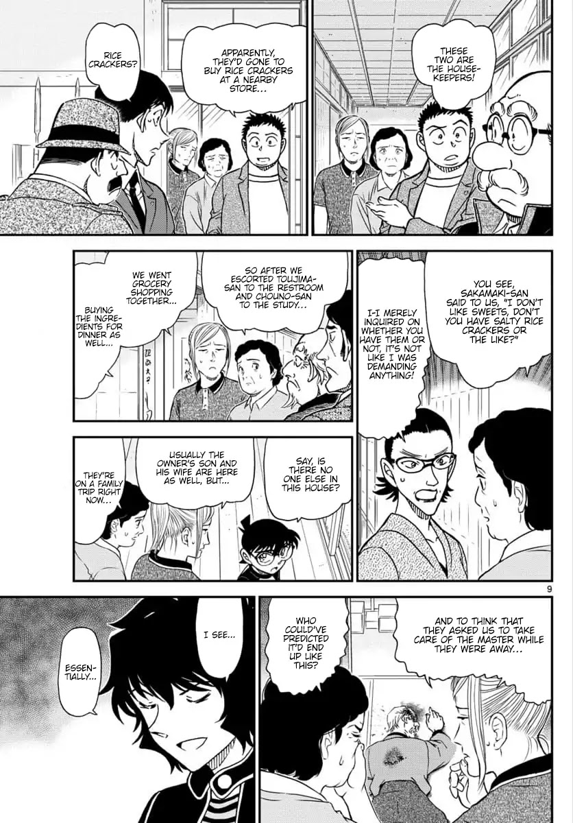 Detective Conan Chapter 1036 page 9 - Chapter 1036: An Adult-Like Child