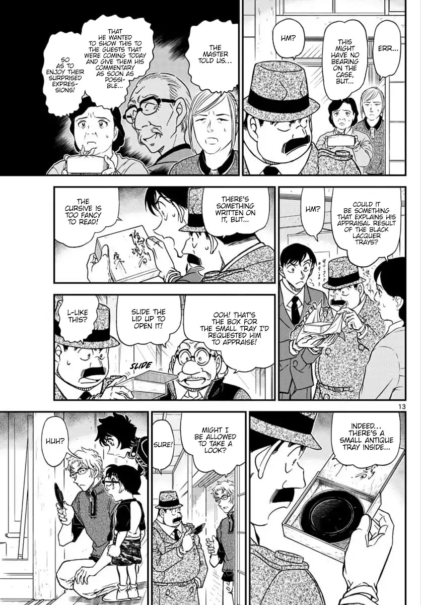 Detective Conan Chapter 1037 page 13 - Chapter 1037: The Stream of Time...
