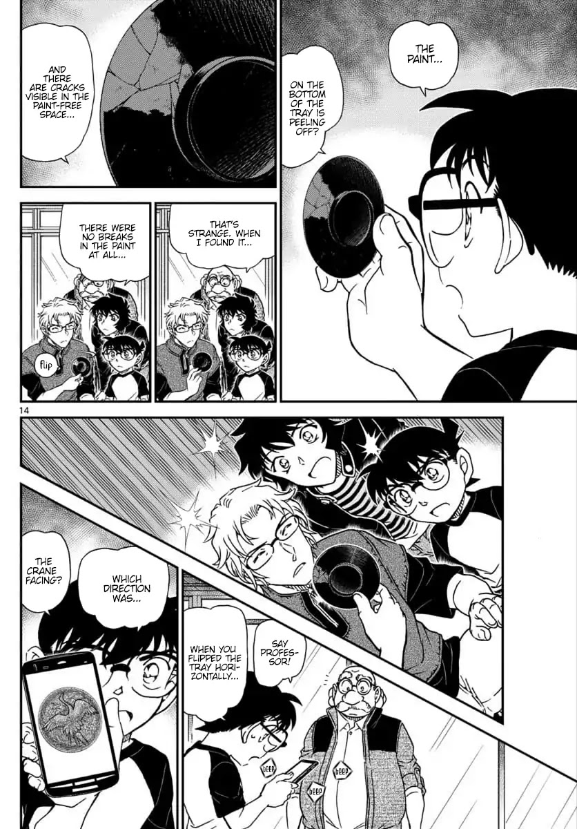 Detective Conan Chapter 1037 page 14 - Chapter 1037: The Stream of Time...