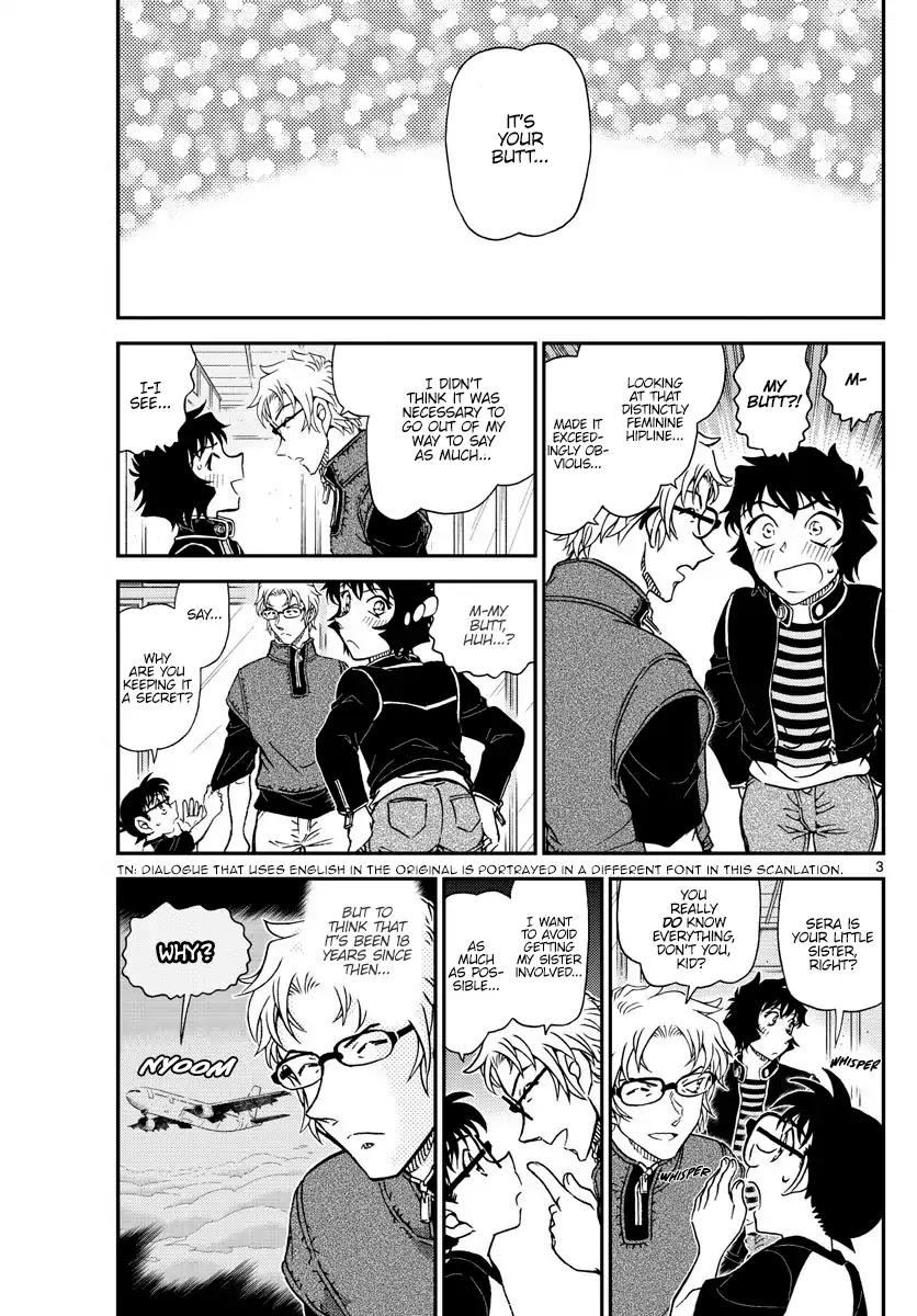 Detective Conan Chapter 1037 page 3 - Chapter 1037: The Stream of Time...