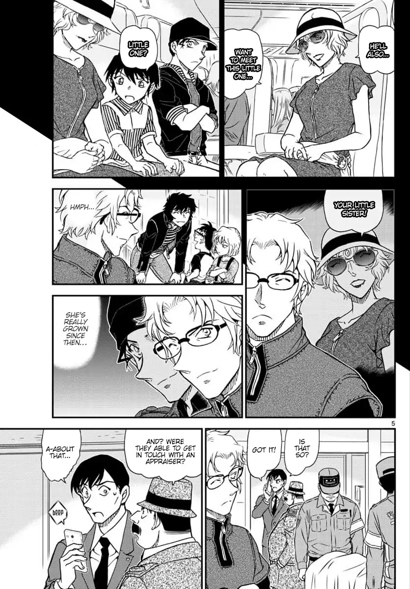 Detective Conan Chapter 1037 page 5 - Chapter 1037: The Stream of Time...