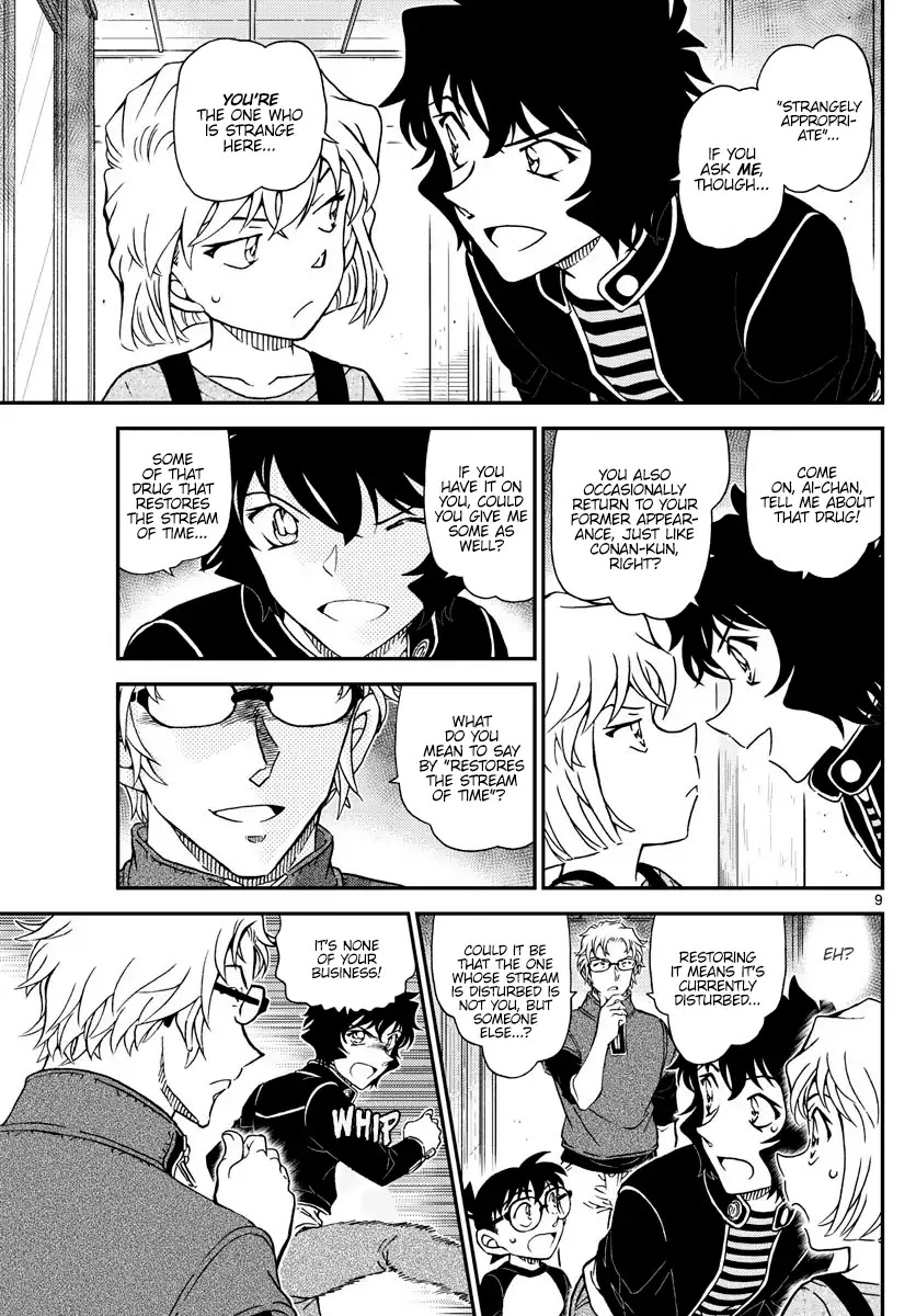 Detective Conan Chapter 1037 page 9 - Chapter 1037: The Stream of Time...
