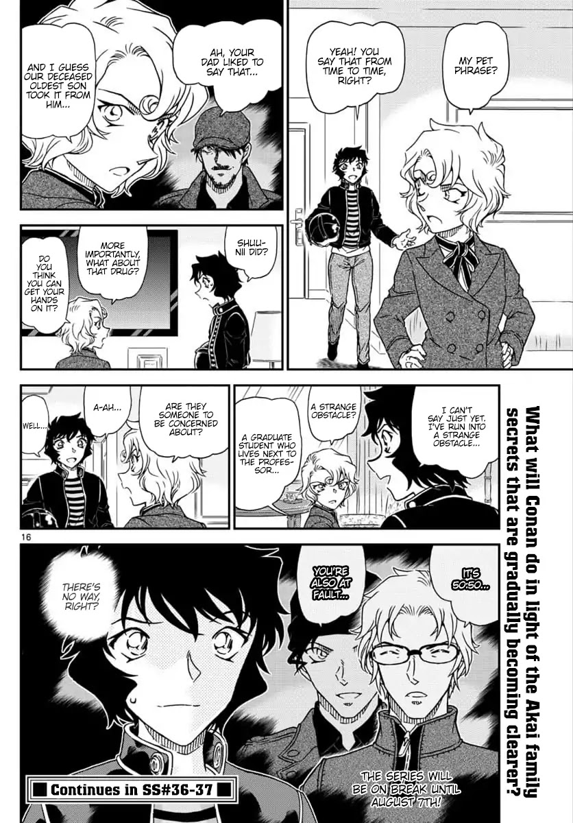 Detective Conan Chapter 1038 page 16 - Chapter 1038: Show, Don't Hide