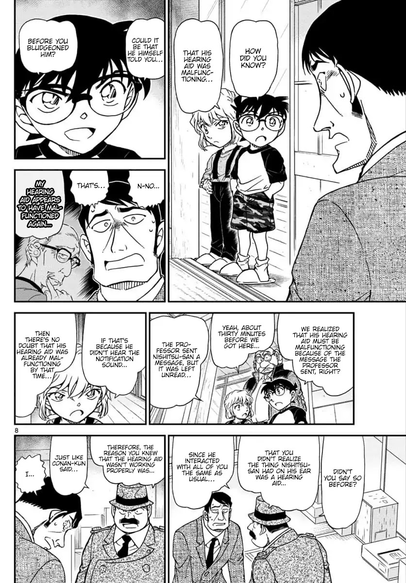 Detective Conan Chapter 1038 page 8 - Chapter 1038: Show, Don't Hide