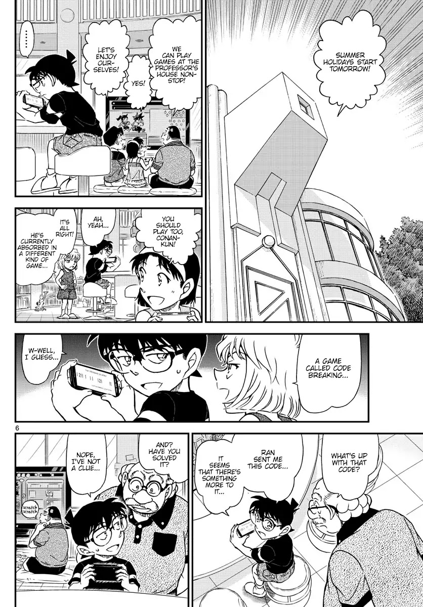 Detective Conan Chapter 1039 page 6 - Chapter 1039: Momiji's Challenge