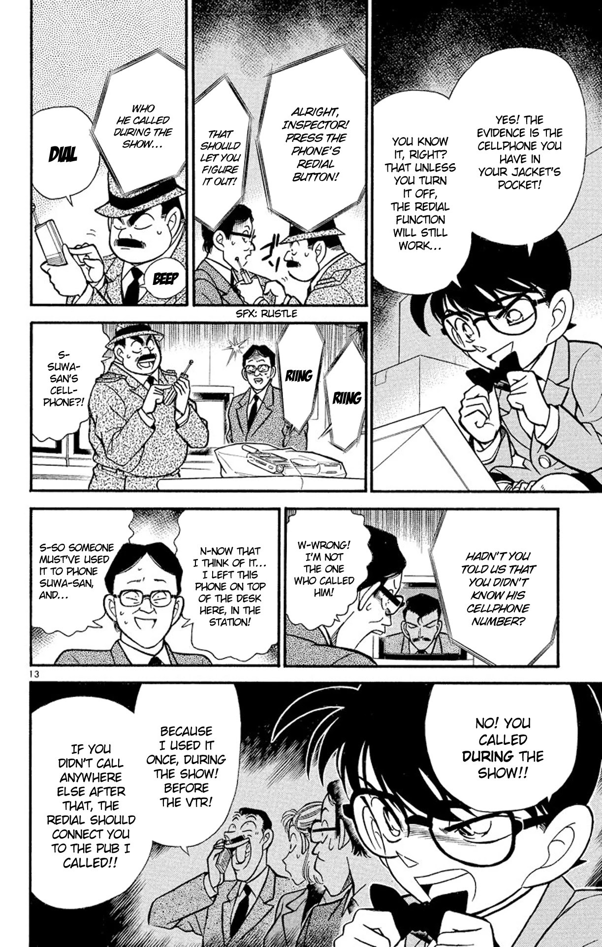Detective Conan Chapter 104 page 15 - Chapter 104: Sudden Mystery Show