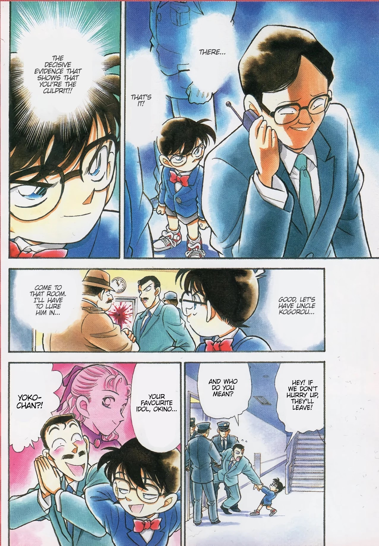 Detective Conan Chapter 104 page 3 - Chapter 104: Sudden Mystery Show