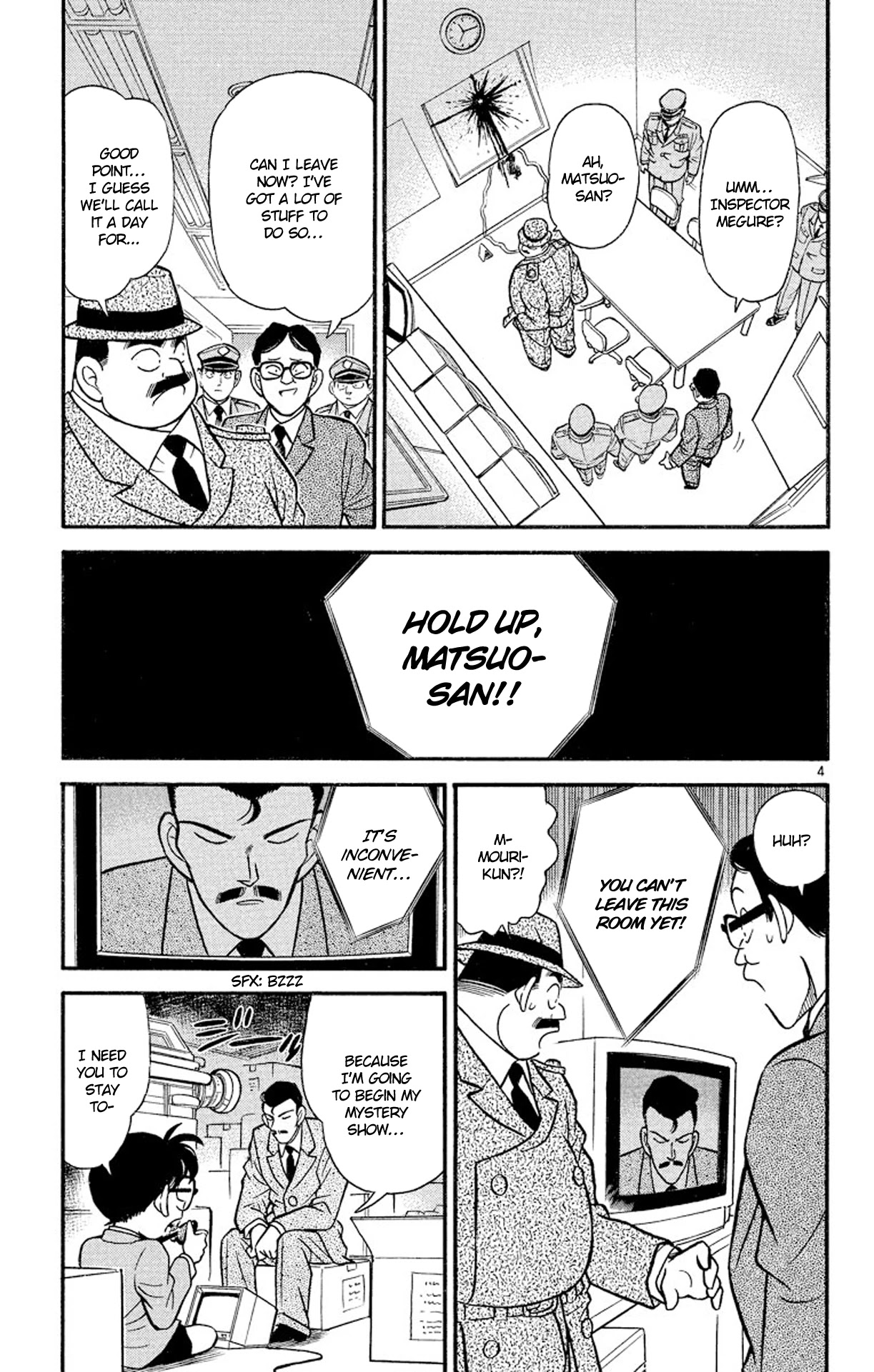 Detective Conan Chapter 104 page 6 - Chapter 104: Sudden Mystery Show