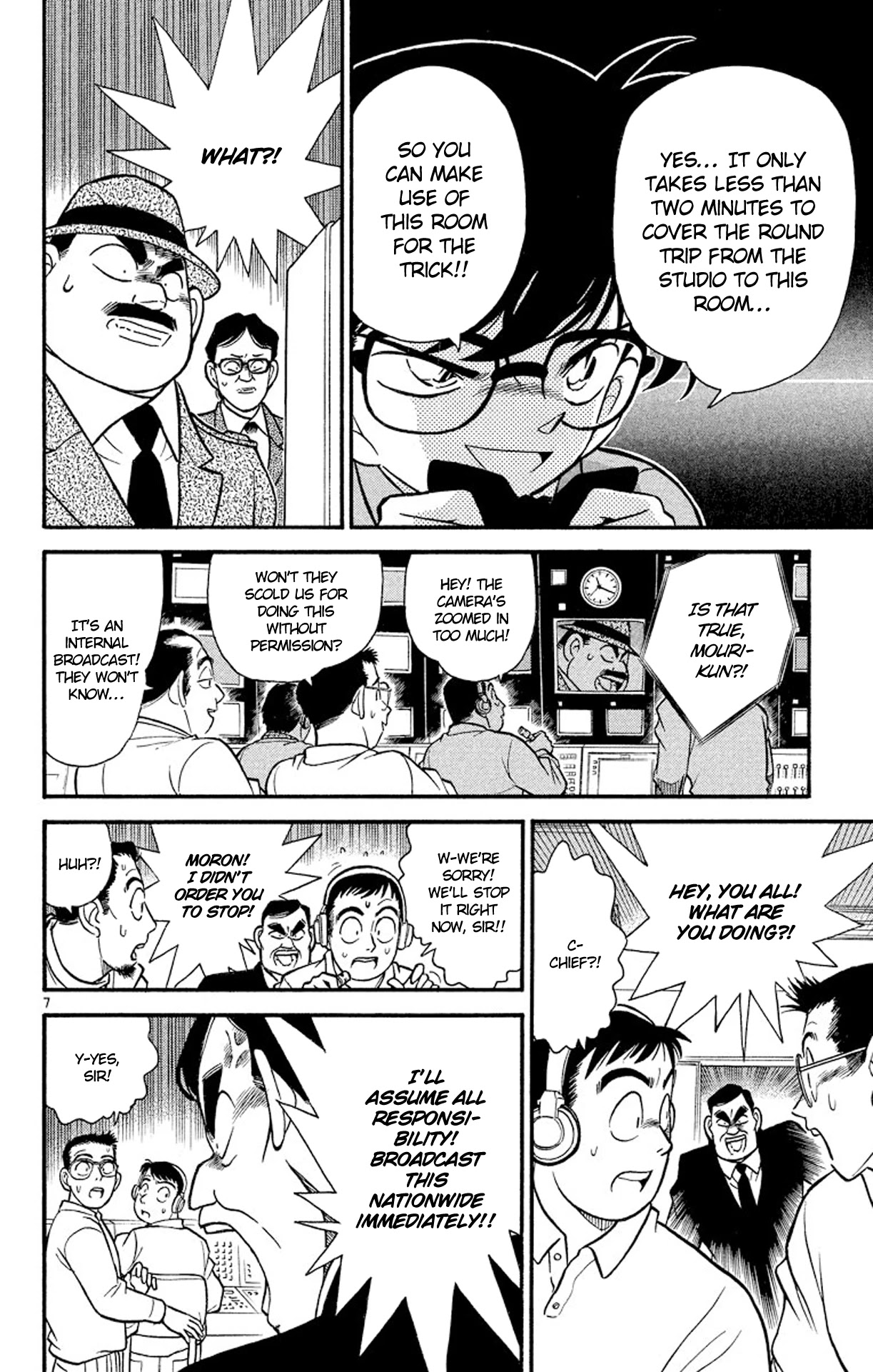 Detective Conan Chapter 104 page 9 - Chapter 104: Sudden Mystery Show