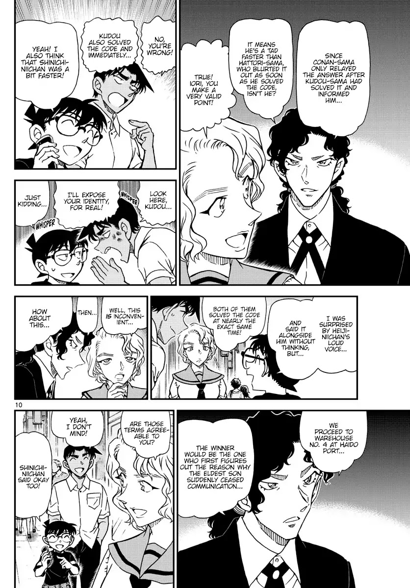 Detective Conan Chapter 1040 page 10 - Chapter 1040: From Your Footbowl Loving Mother