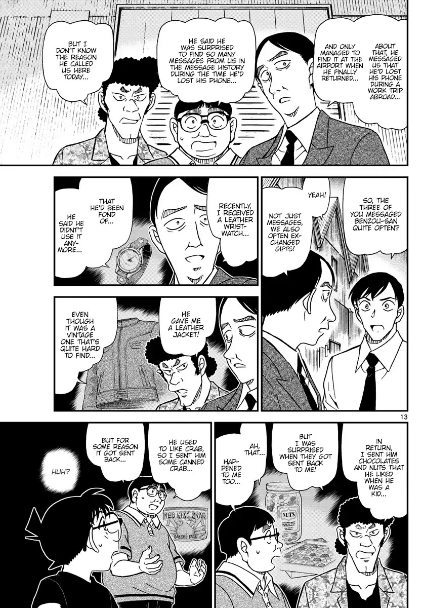 Detective Conan Chapter 1041 page 13 - Chapter 1041: Brothers Reuniting After Thirty Years