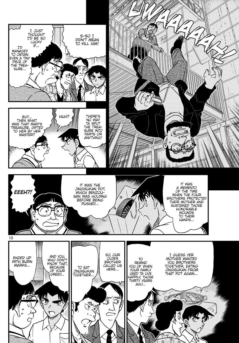 Detective Conan Chapter 1042 page 10 - Chapter 1042: The Jingisukan of Memories