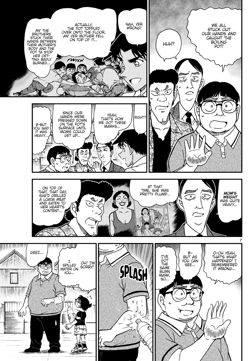 Detective Conan Chapter 1042 page 7 - Chapter 1042: The Jingisukan of Memories