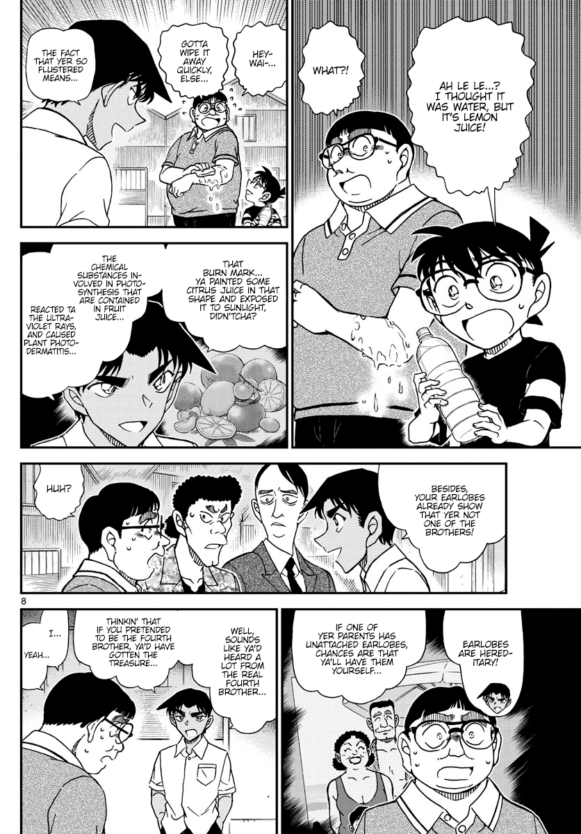 Detective Conan Chapter 1042 page 8 - Chapter 1042: The Jingisukan of Memories