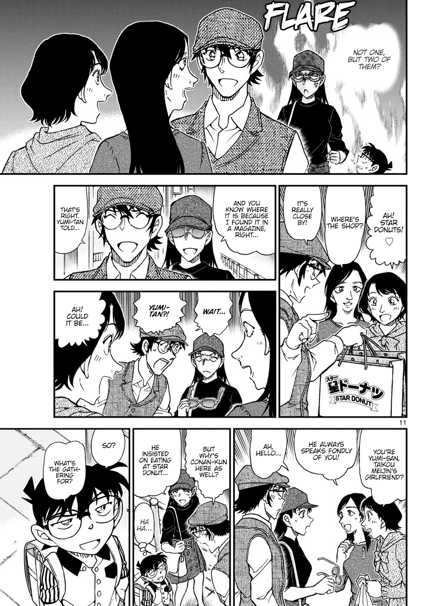 Detective Conan Chapter 1043 page 11 - Chapter 1043: The Meijin's Beard