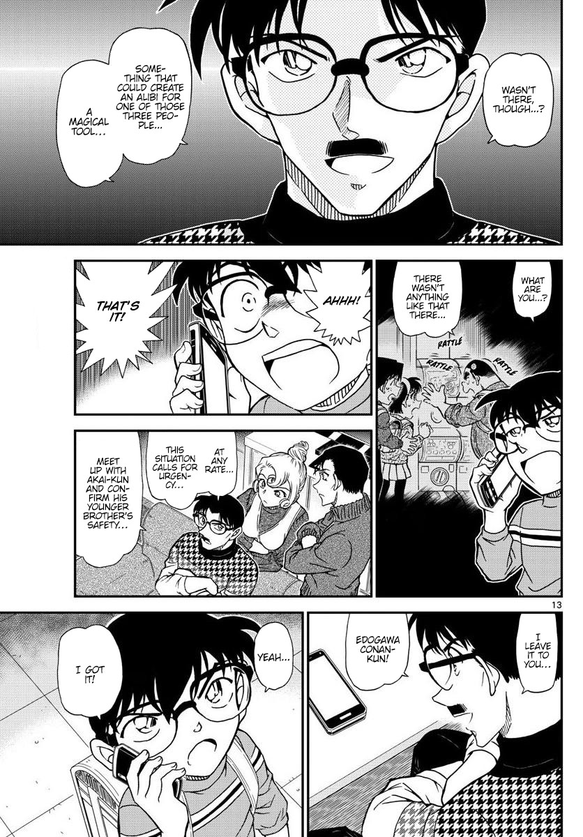 Detective Conan Chapter 1045 page 13 - Chapter 1045: The Meijin's Hand