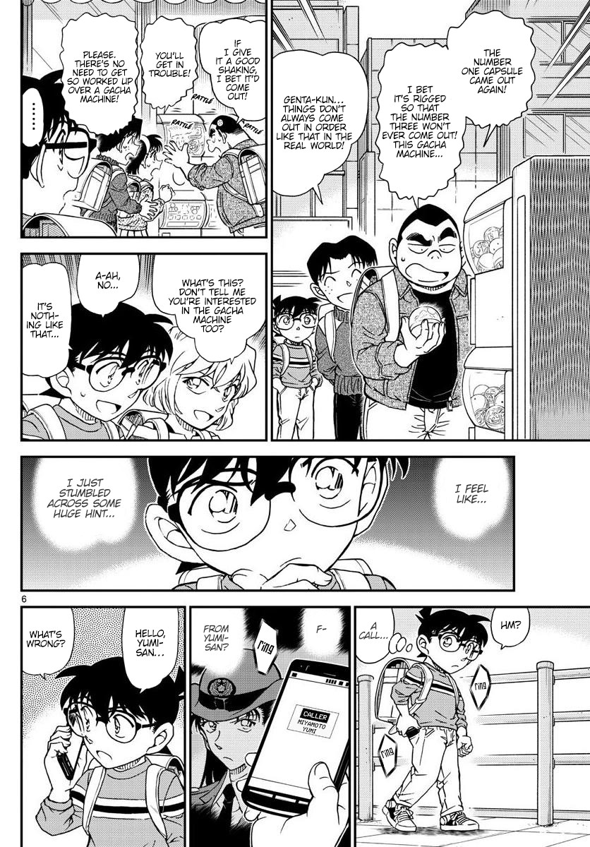 Detective Conan Chapter 1045 page 6 - Chapter 1045: The Meijin's Hand