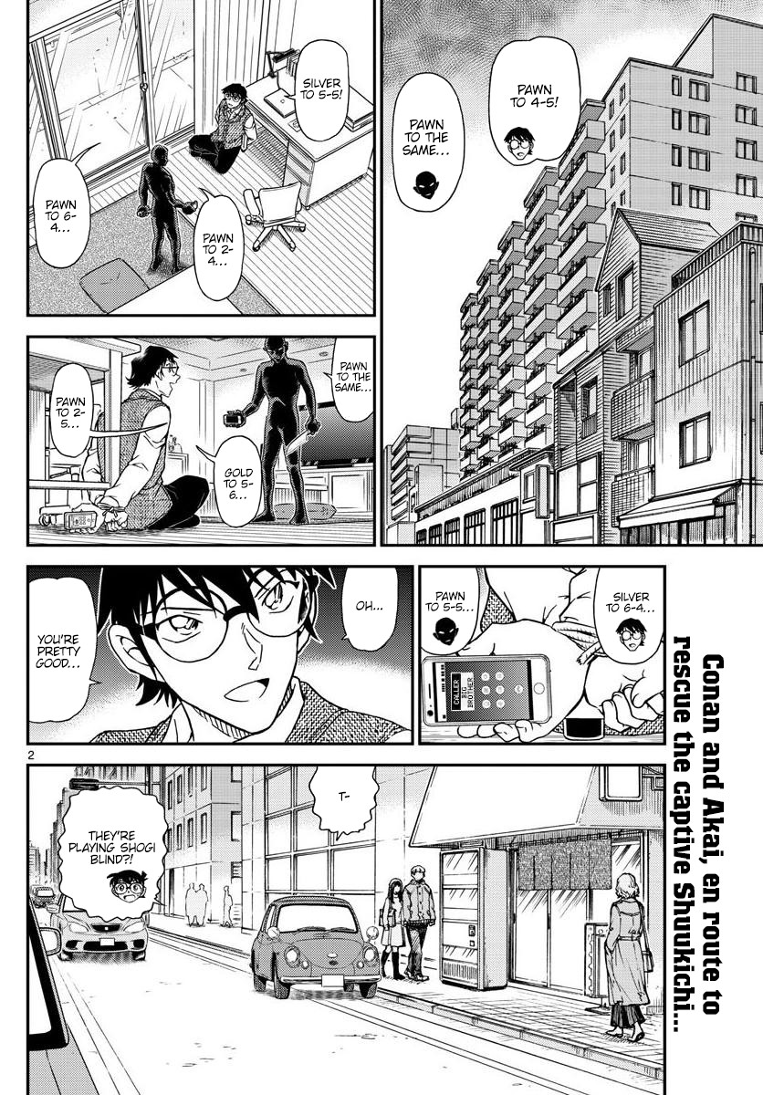 Detective Conan Chapter 1046 page 2 - Chapter 1046: The Meijin's Winning Hand