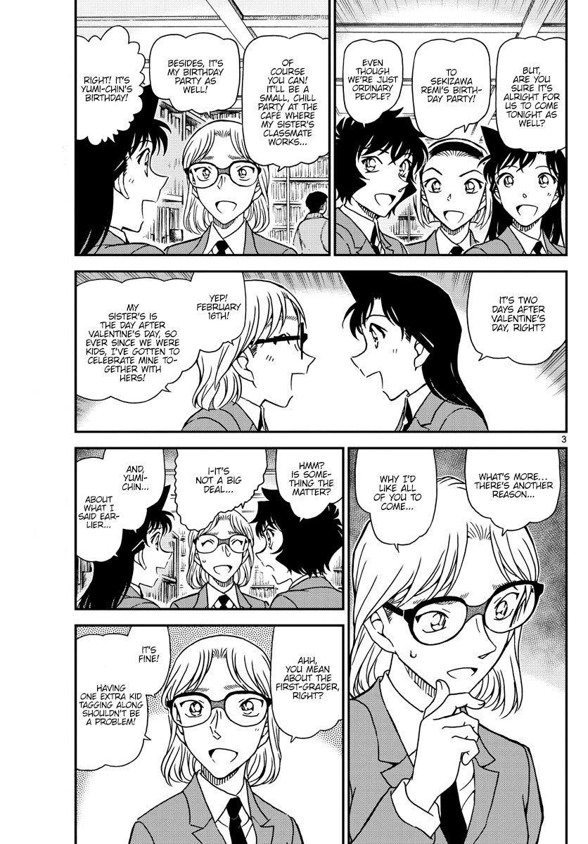 Detective Conan Chapter 1047 page 4 - Chapter 1047: He Has It With Him...