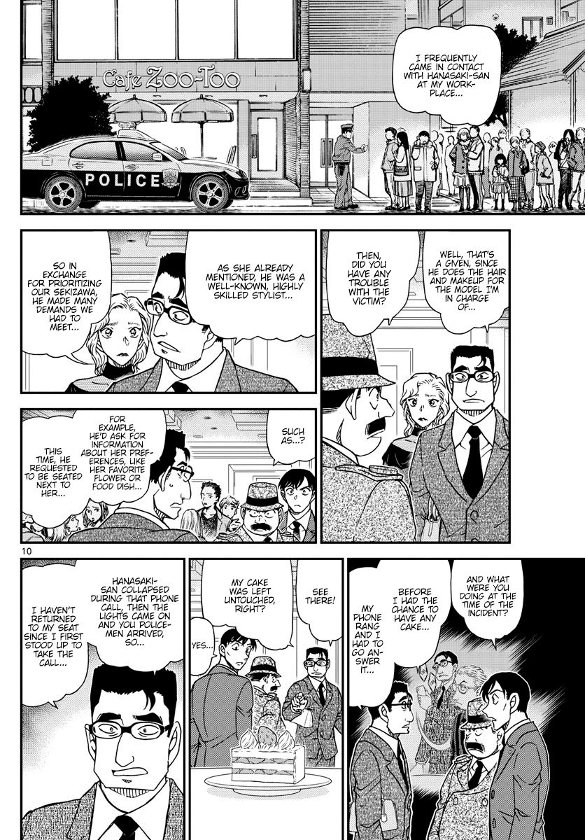 Detective Conan Chapter 1048 page 10 - Chapter 1048: Why Are You Crying...?