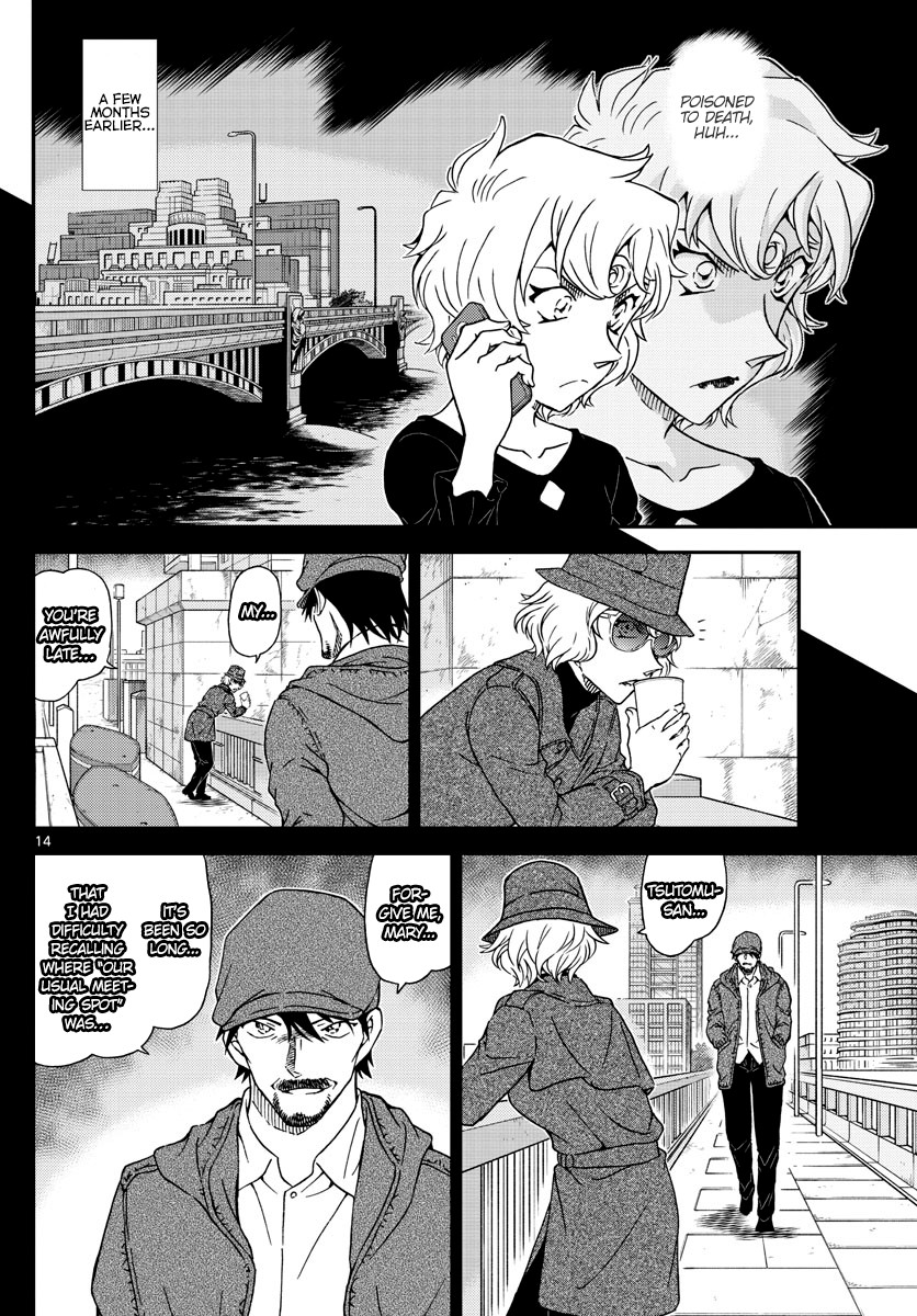 Detective Conan Chapter 1048 page 14 - Chapter 1048: Why Are You Crying...?