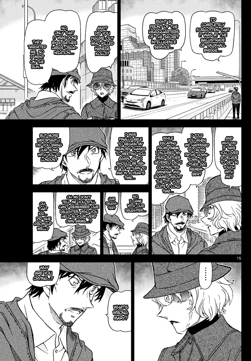 Detective Conan Chapter 1048 page 15 - Chapter 1048: Why Are You Crying...?