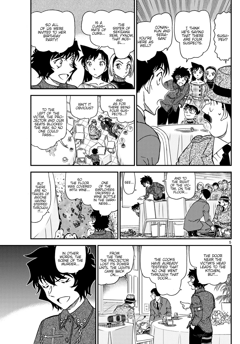 Detective Conan Chapter 1048 page 5 - Chapter 1048: Why Are You Crying...?