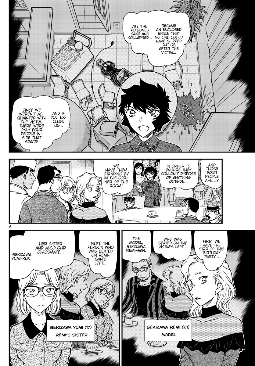 Detective Conan Chapter 1048 page 6 - Chapter 1048: Why Are You Crying...?