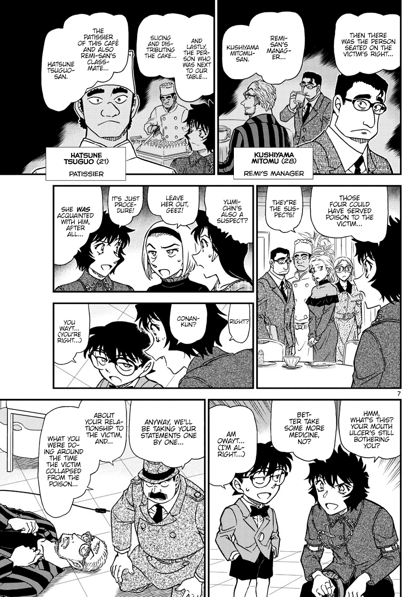 Detective Conan Chapter 1048 page 7 - Chapter 1048: Why Are You Crying...?