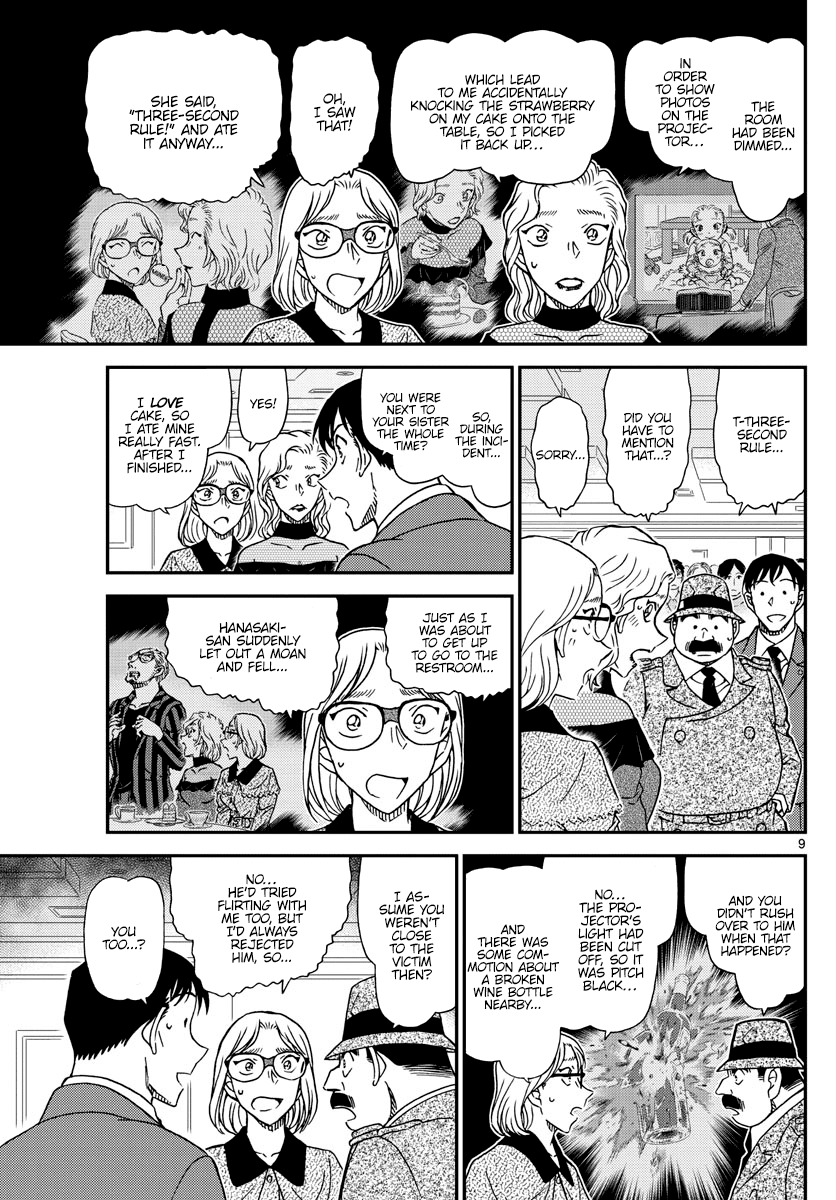 Detective Conan Chapter 1048 page 9 - Chapter 1048: Why Are You Crying...?