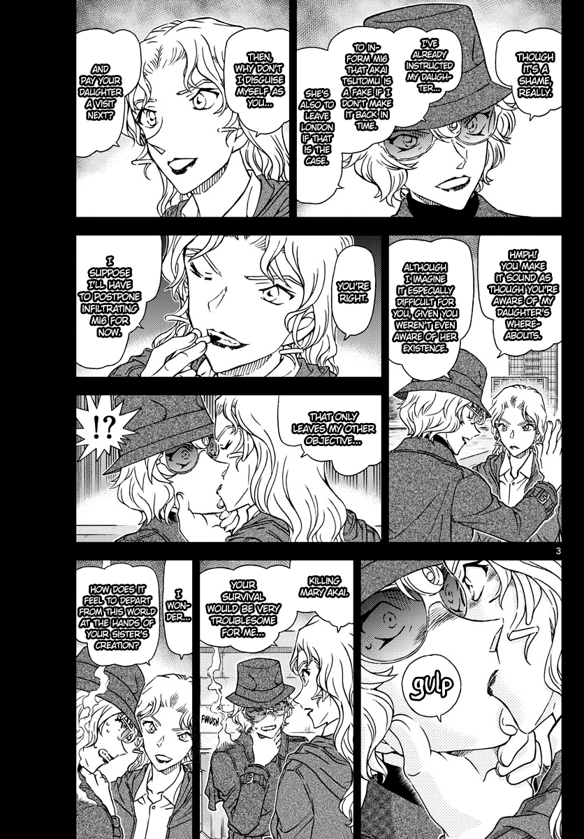 Detective Conan Chapter 1049 page 3 - Chapter 1049: It's Unbelievable!