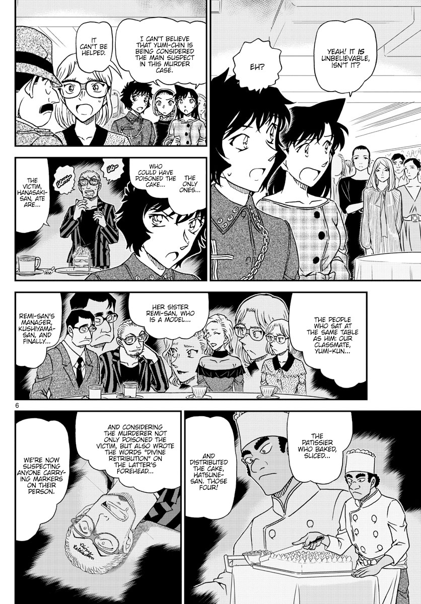 Detective Conan Chapter 1049 page 6 - Chapter 1049: It's Unbelievable!