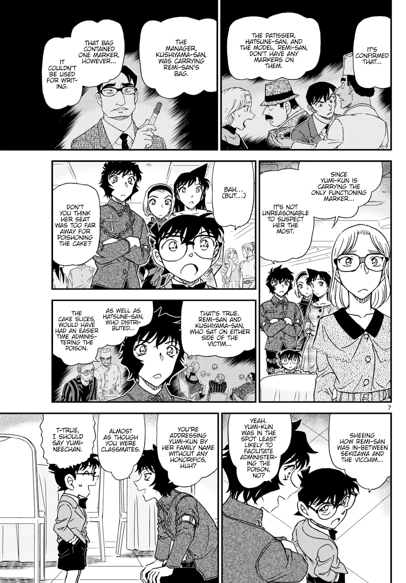 Detective Conan Chapter 1049 page 7 - Chapter 1049: It's Unbelievable!