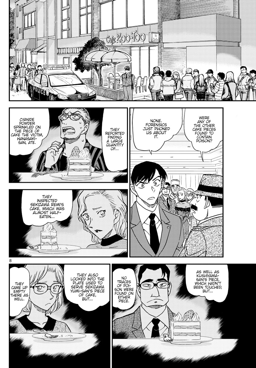 Detective Conan Chapter 1049 page 8 - Chapter 1049: It's Unbelievable!