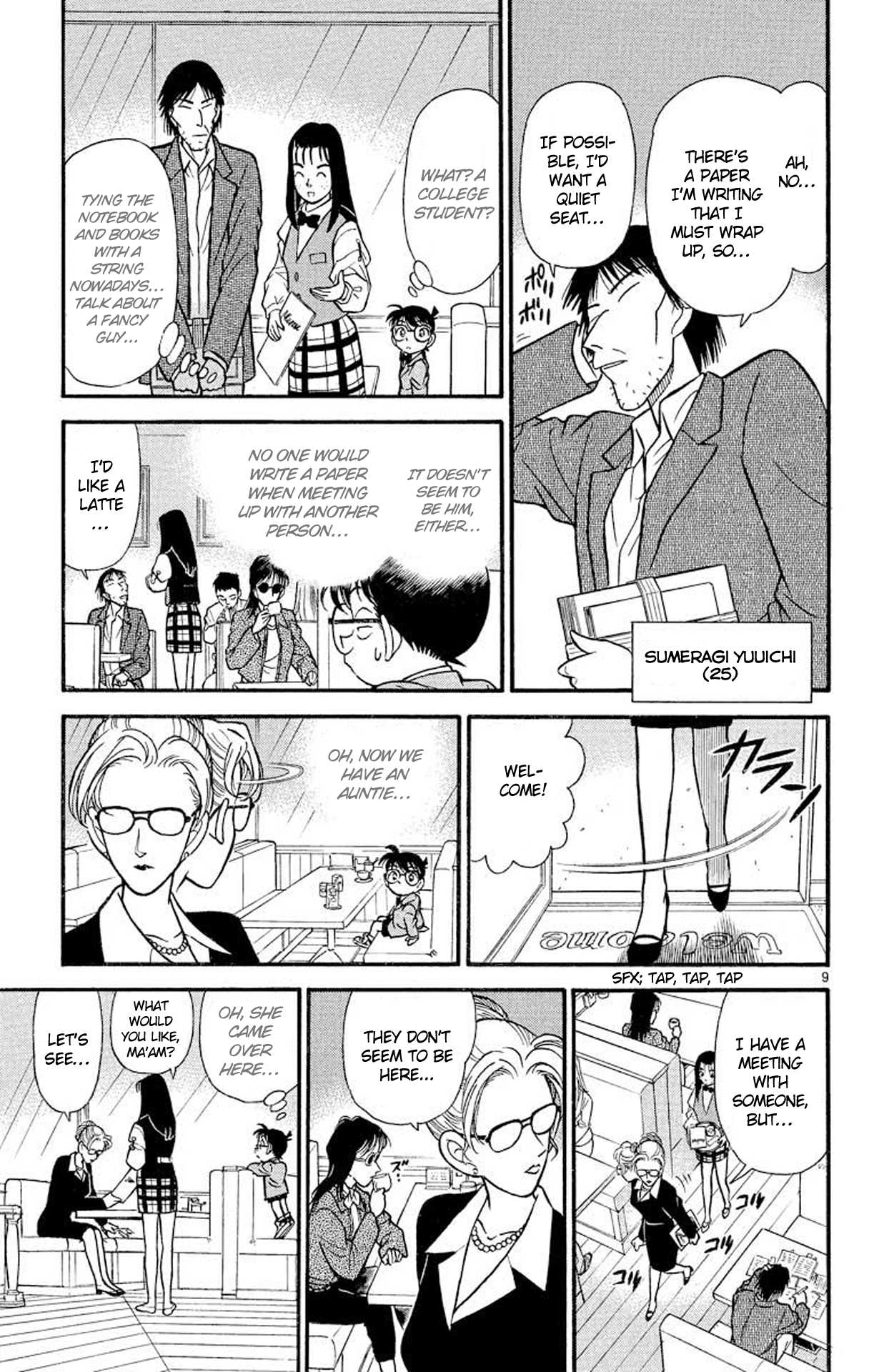 Detective Conan Chapter 105 page 10 - Chapter 105: An Important Person?!