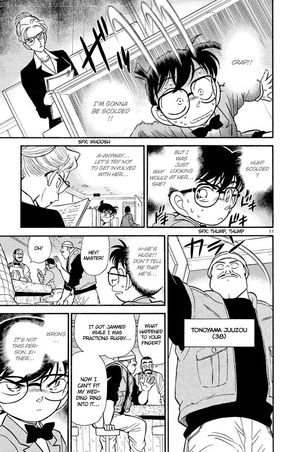 Detective Conan Chapter 105 page 12 - Chapter 105: An Important Person?!