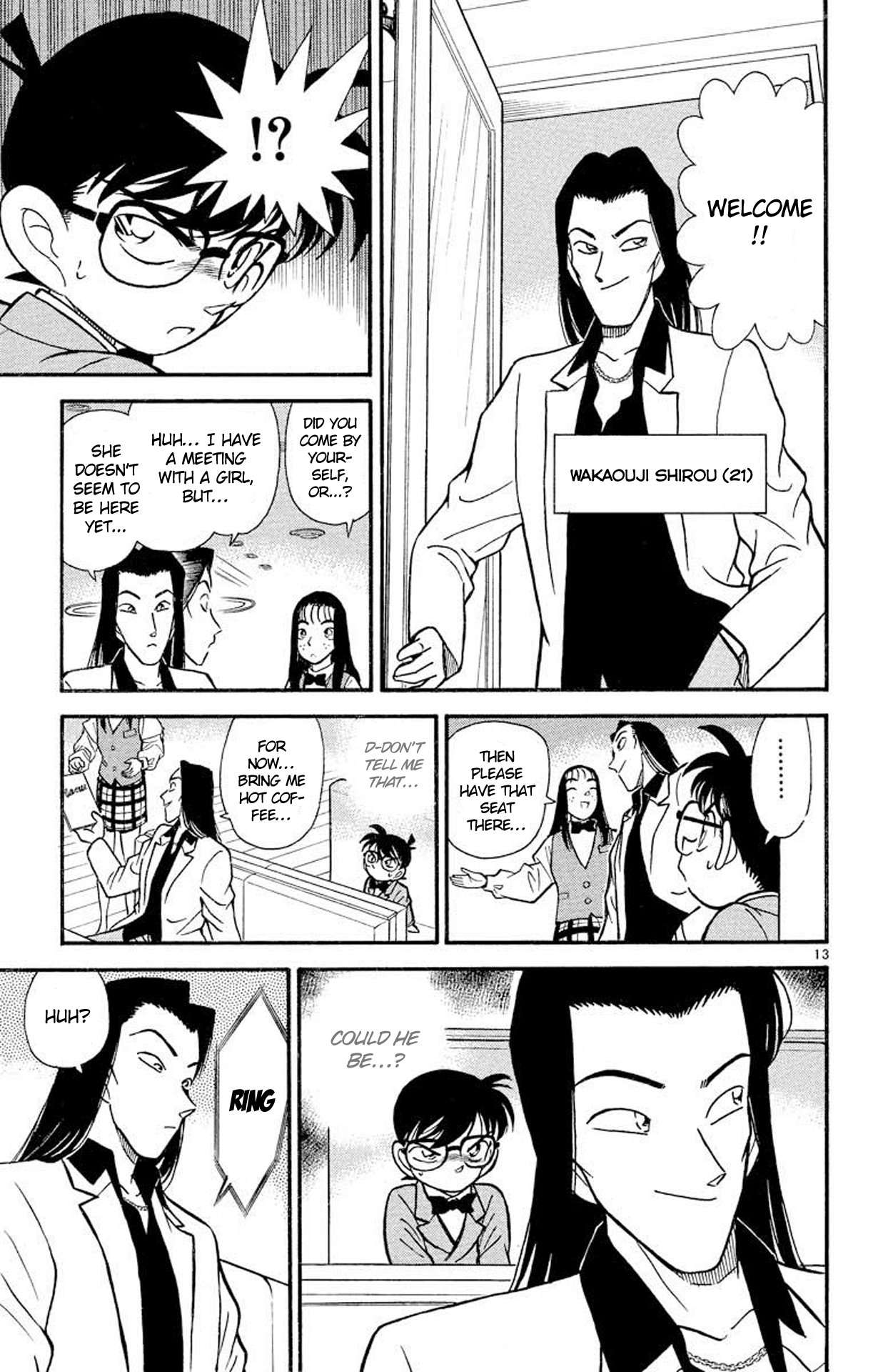 Detective Conan Chapter 105 page 14 - Chapter 105: An Important Person?!