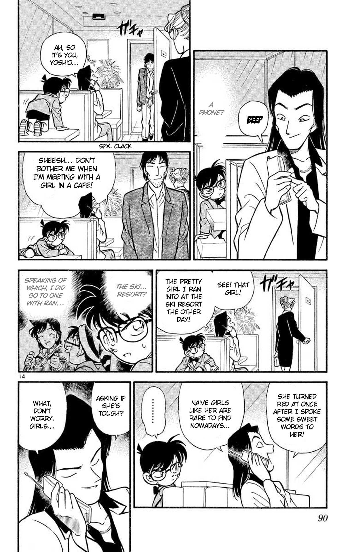 Detective Conan Chapter 105 page 15 - Chapter 105: An Important Person?!